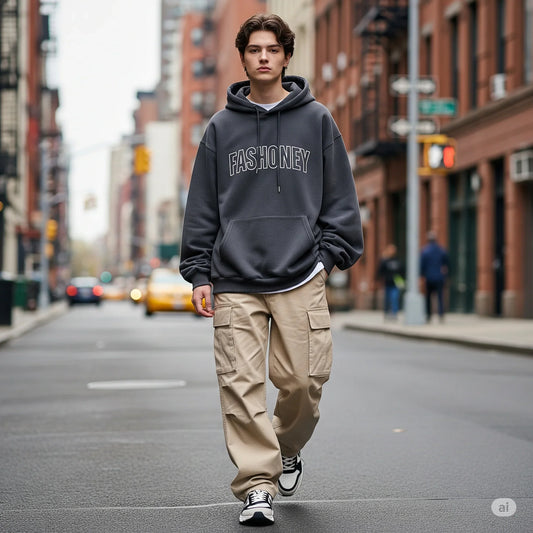 Discover the hottest 2025 streetwear trends and oversized clothes with FASHONEY.