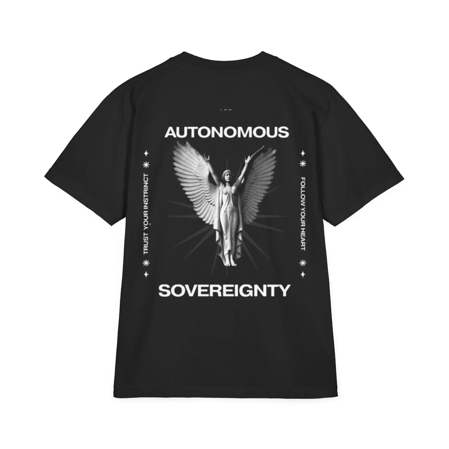 Angel Wings Drop Shoulder T-Shirt