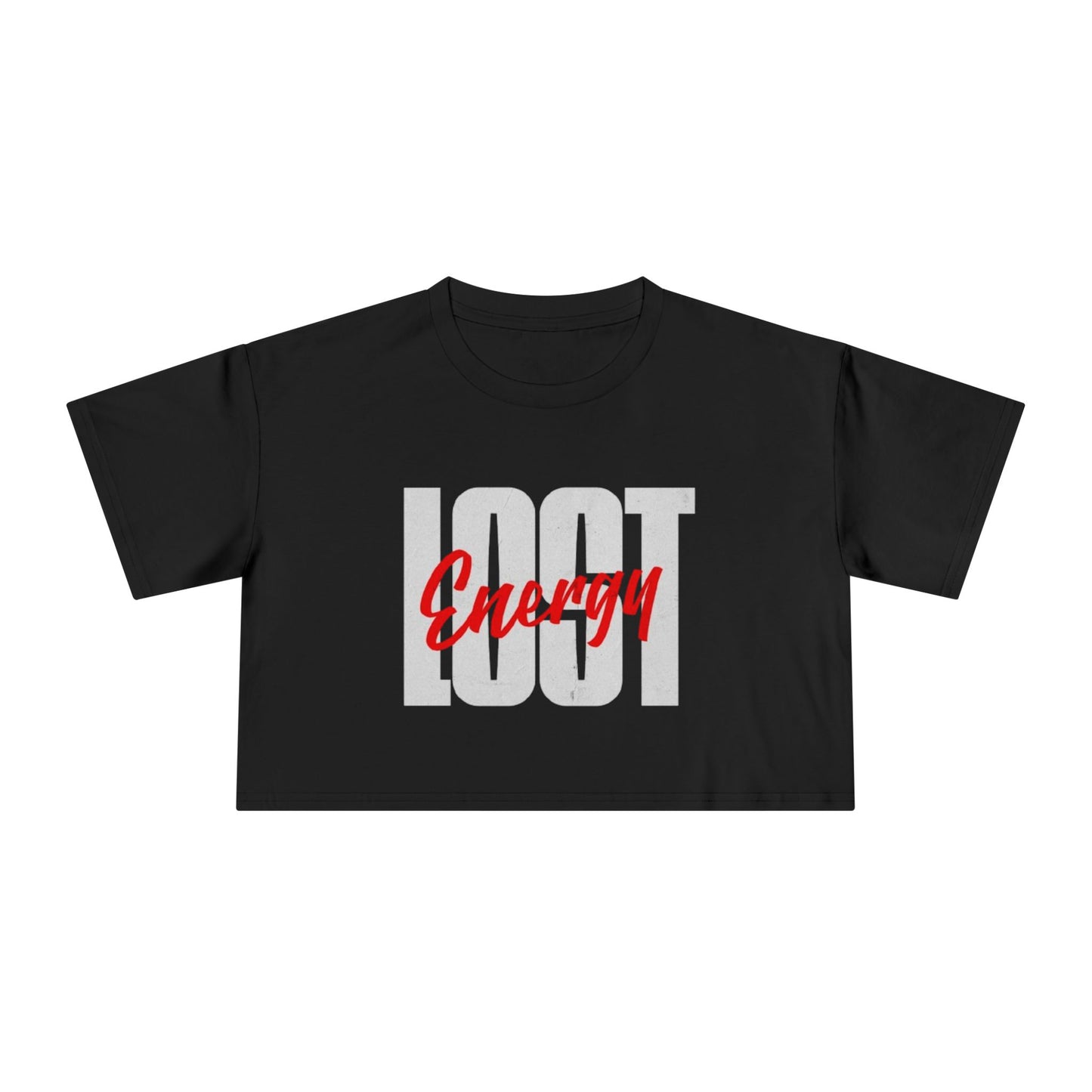 Women's Crop Tee 'Lost Energy'
