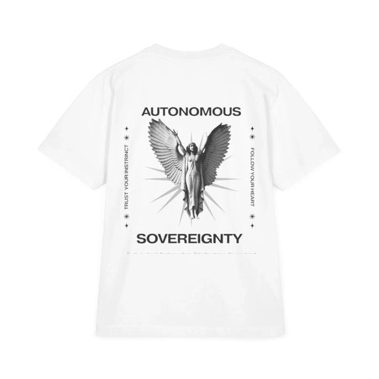 Angel Wings Drop Shoulder T-Shirt
